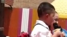 【太可爱了吧!六一儿童节大型被迫营业现场,幼儿园演出萌娃扮流浪汉把自己唱哭】5月31日儿童